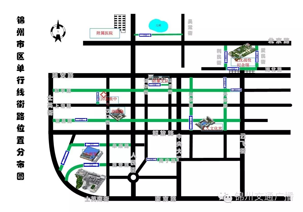 锦州单行线最新线路图全面解析